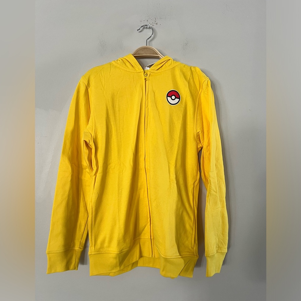 NEW POKEMON SWEATSHIRT YOUTH X LARGE WITH PIKACHU EARS XL(14-16)
